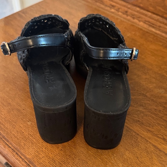 Aerosoles Black Santina Women's Slingback Shoes - Picture 5 of 5